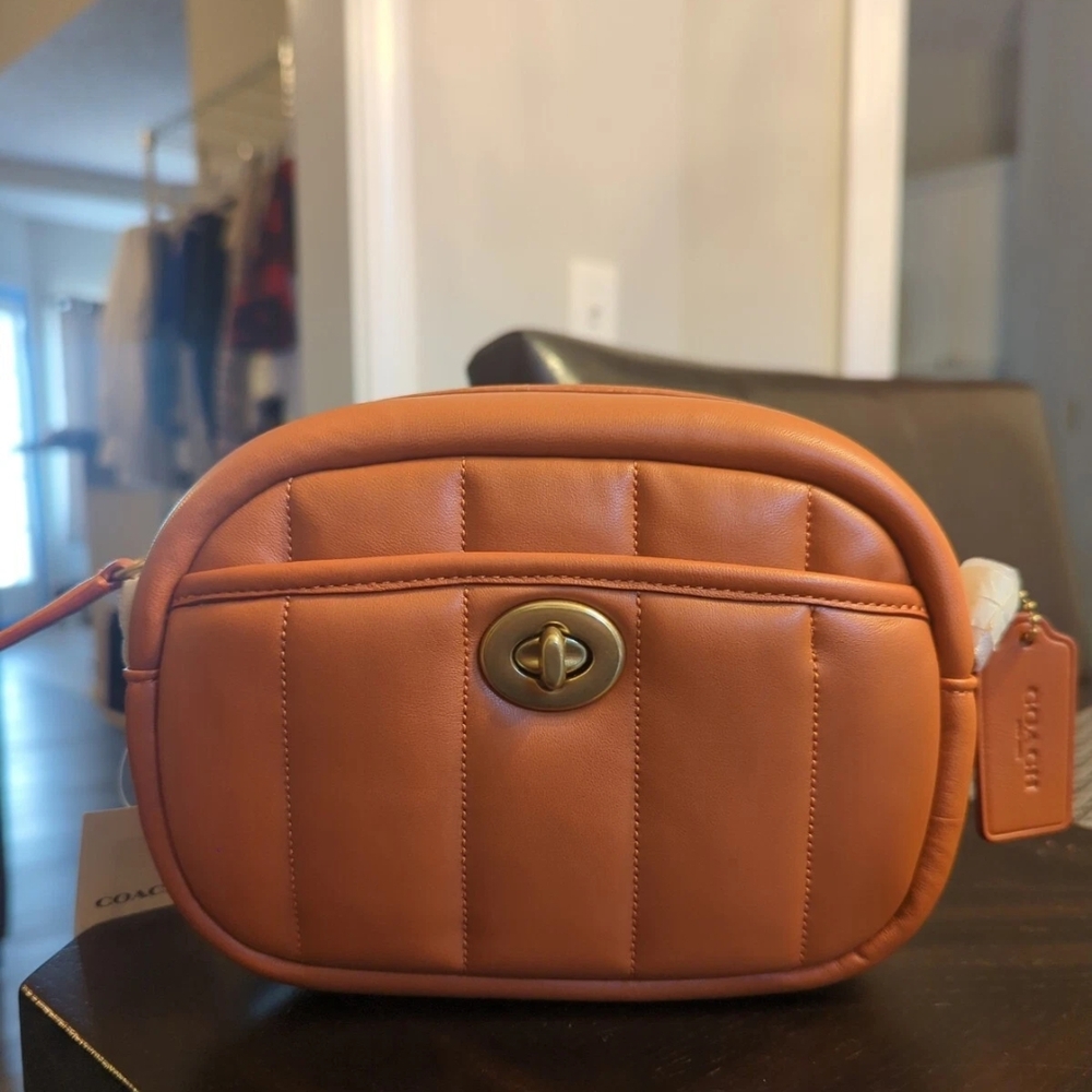 Coach Tan Quilted Women's Bag NWT